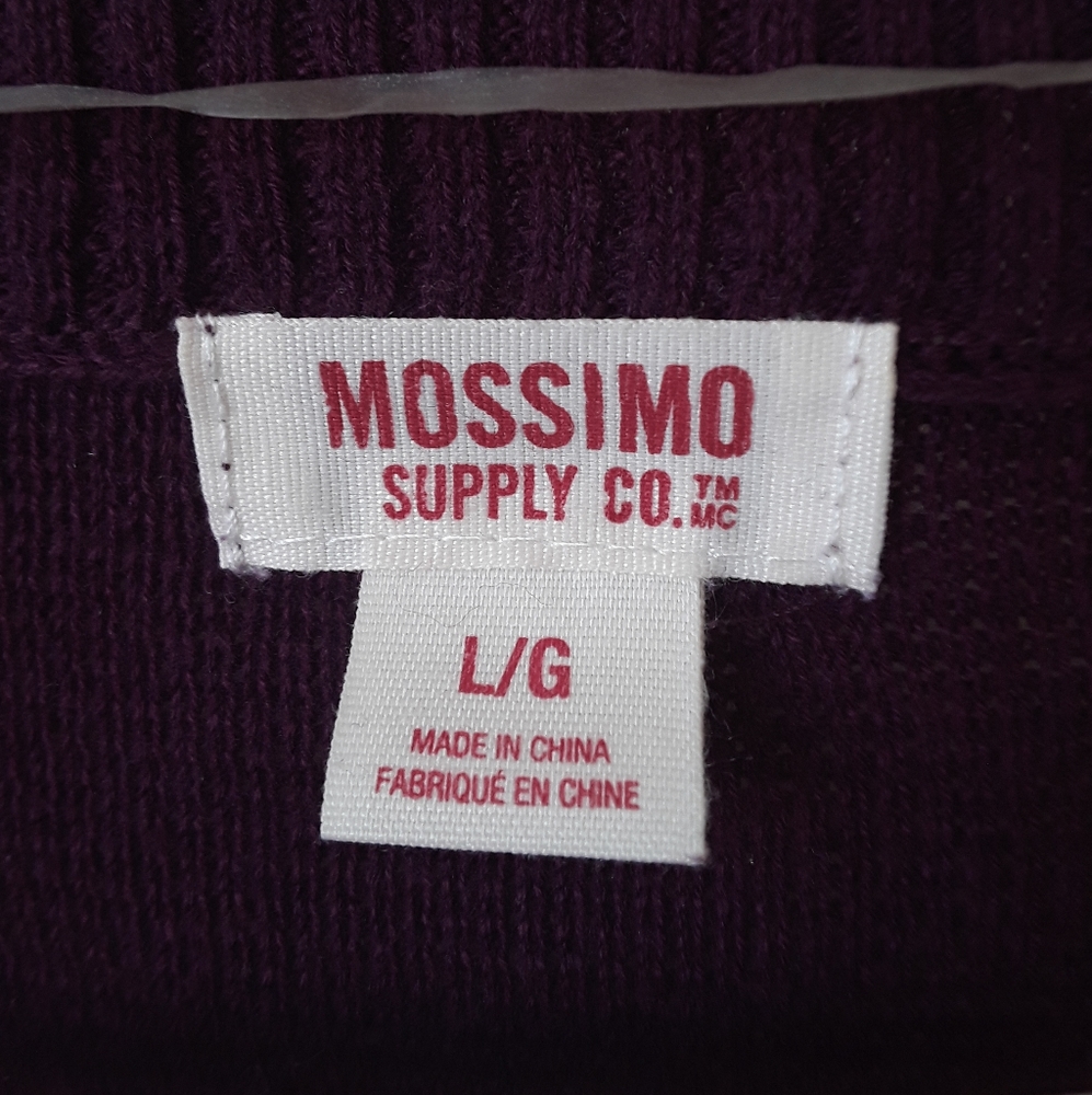 Dark Magenta Shrug Sweater - Picture 5 of 5